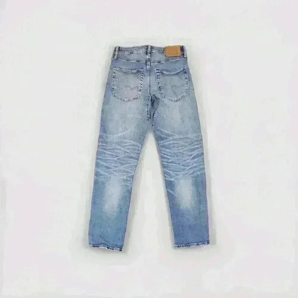 American Eagle Airflex+ Slim Jeans Move Free Athletic Fit 26 X 28 Distressed - Picture 2 of 10